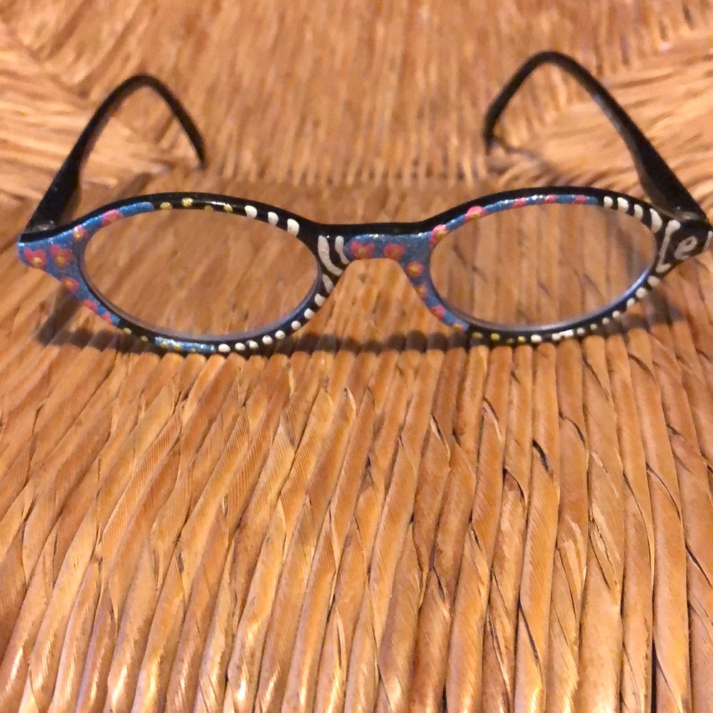 Hand Painted Reading Glasses +2.50